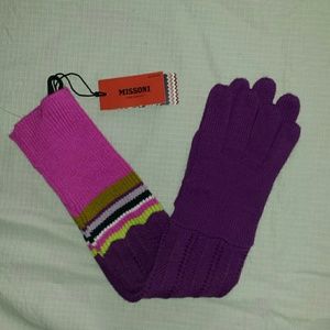 Missoni long gloves
